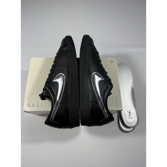 New Men’s Size 10.5 - Dancer Skateboards x Nike Zoom Blazer SB Low Black Silver - Picture 5 of 10